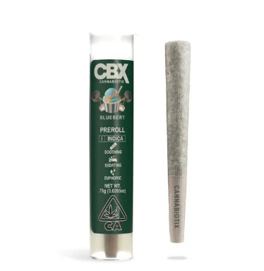 CBX: Cannabiotix - CBX | Bluebert | .75g Pre-Roll Main Image