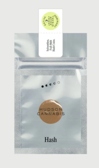 #21 Juice'd Diesel -Hybrid- 67.3% THC | Hash Coin 1g (Concentrate) - 70.5% TAC | Hudson Cannabis     - refrigerator bf4