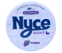 C27 Nyce Grape Live Rosin Gummies 10pk