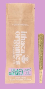 Ithaca Organics - A29 Ithaca Organics Lilac Diesel GMO Pre-Roll 1g