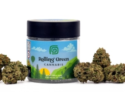 Rolling Green - i31 Rolling Green Gas Face Flower 3.5g