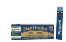 A24 Nanticoke Garlicane Cured Resin AIO Vape Pen 1g