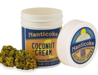 Nanticoke - A28 Nanticoke Coconut Cream Flower 3.5g