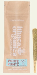 Ithaca Organics - A30 Ithaca Organics White Runtz Pre-Roll 1g