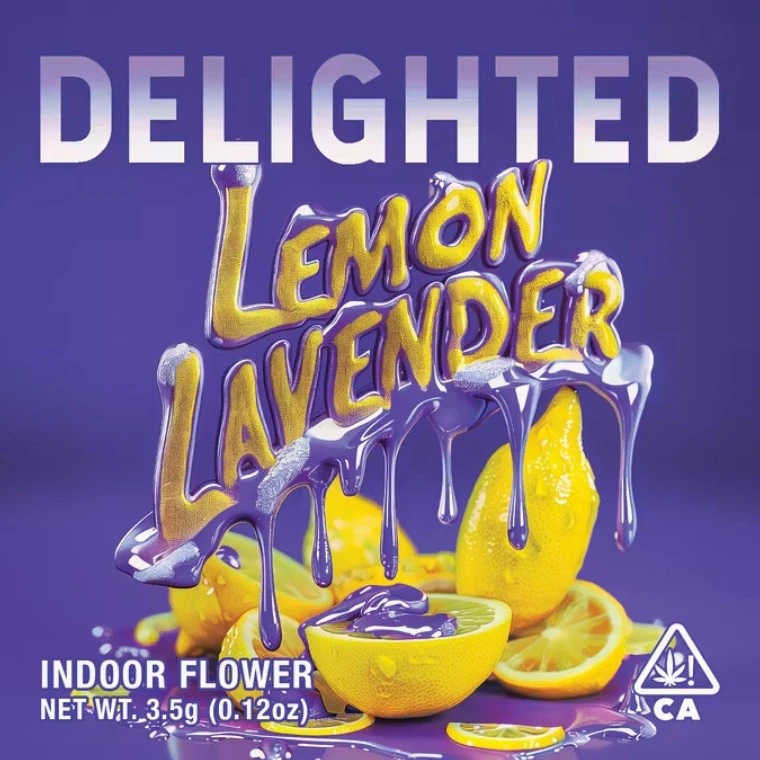 Delighted - Delighted - Flower - Lemon Lavender - 1g Main Image