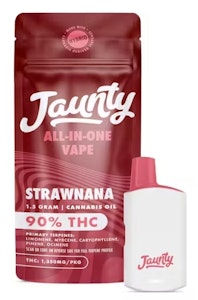 Jaunty - C38 Jaunty Strawnana AIO Vape 1.5g