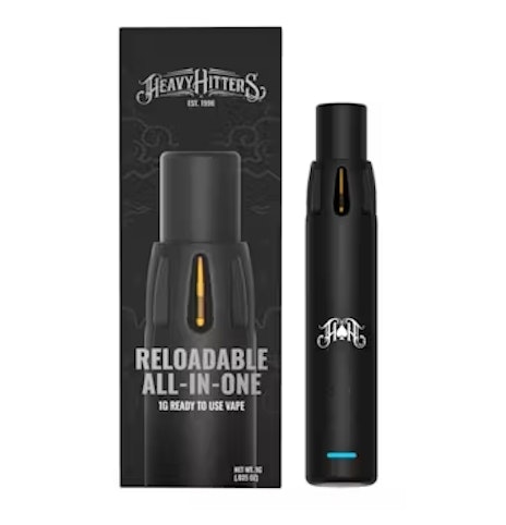 Heavy Hitters - Alaskan Thunder F -Hybrid- 1G Reloadable AIO POD (Vaporizer) | Heavy Hitters    -yyy2 middle 2