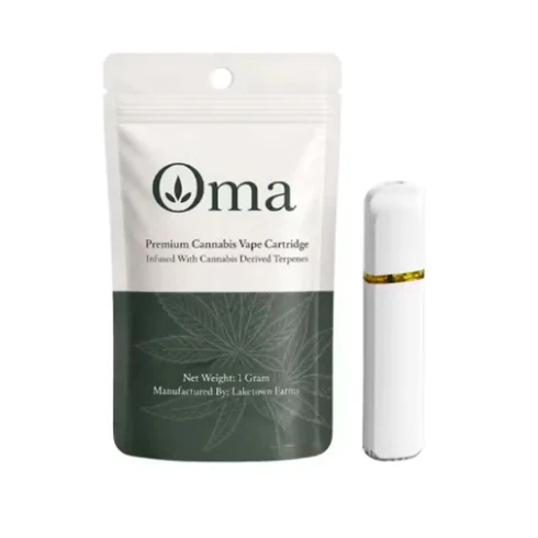 Oma - Oma - THC Vape Cartridge w/ Battery 1g - Jack Herer (sativa) Main Image