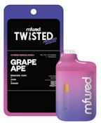 Mfused Melted Diamonds Disposable 1g Grape Ape