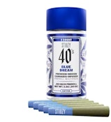 STIIIZY |Blue Dream | Infused 40's Preroll 5pk - 2.5g
