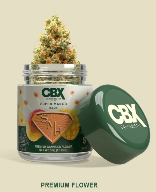 CBX: Cannabiotix - CBX | Super Mango Haze | 3.5g flower Main Image