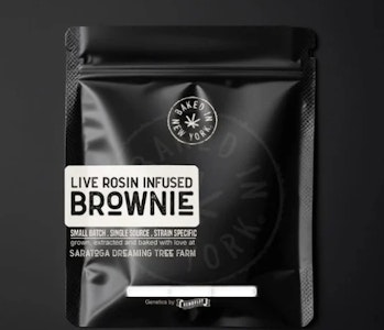 Baked in NY - Baked in NY - Mellow Kitty Live Rosin Infused Brownie - 10mg