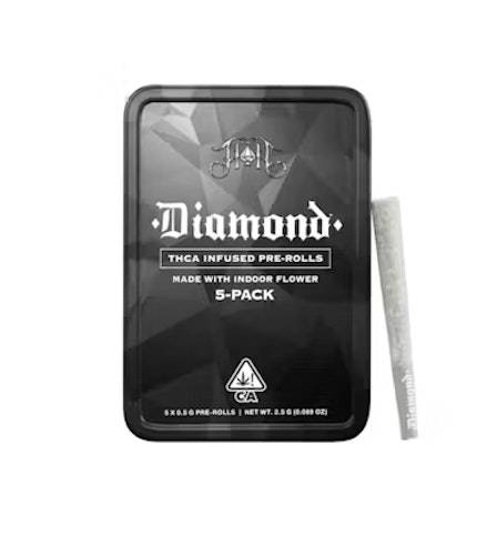 Heavy Hitters - Womac - Hybrid - Diamond THCA-Infused (Pre-Rolls) - 2.5G 5-Pack |Heavy Hitters   -q4