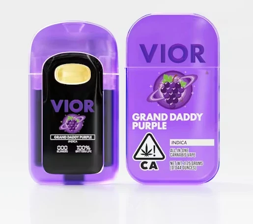 Vior - Vior | Granddaddy Purple | 1.25G | Distillate | AIO Device Main Image