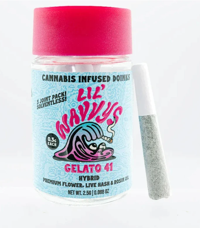Wavvy - WAVVY | Lil Wavvys | G41 | 2.5G (5 Pack) PREROLLS Main Image