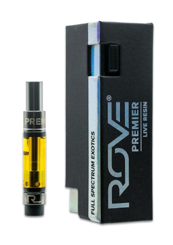 ROVE - Durban Guava Half -Sativa- 82.30% THC | Premier Live Resin Cartridge 86.5% TAC (Vaporizer) 0.5g | Rove      -f9 back