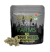 Sour Family Farms - Sour Diesel 3.5g Premium Flower