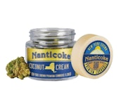 Coconut Cream -Hybrid- 29.63% THC | (Flower) 3.5g Jar |34.56% TAC | Nanticoke         -ff7