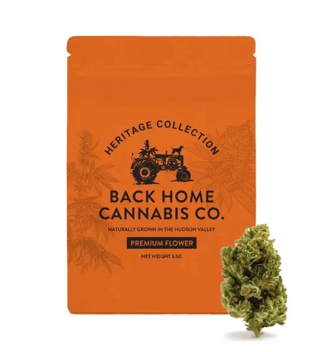 Back Home Cannabis Co. - Back Home Cannabis Company - White Widow - 3.5g - Flower Main Image