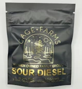 D34 Gage Farms Sour Diesel Flower 3.5g