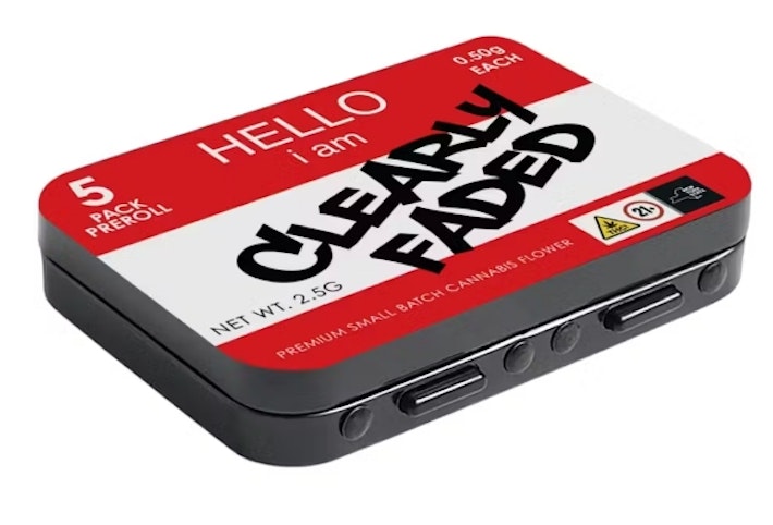Clearly Faded - Cherry Goji -Sativa- (Pre-Roll) 5pk | Clearly Faded   -o2 BACK