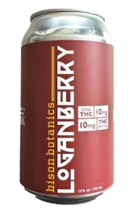 Bison Botanics - Z3 Bison Botanics Loganberry 10mg THC Beverage