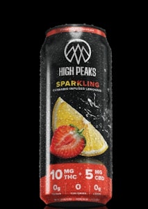 HIGH PEAKS (NY) - High Peaks - Sparkling Strawberry Lemonade - 2:1 10mg (Single)