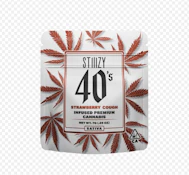 STIIIZY | Infused 40's Strawberry Cough | Mylar - 7g
