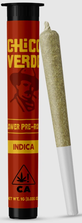 Chico Verde - Chico Verde | LA Kush Cookies | Pre Roll |1g PR - Indica Main Image