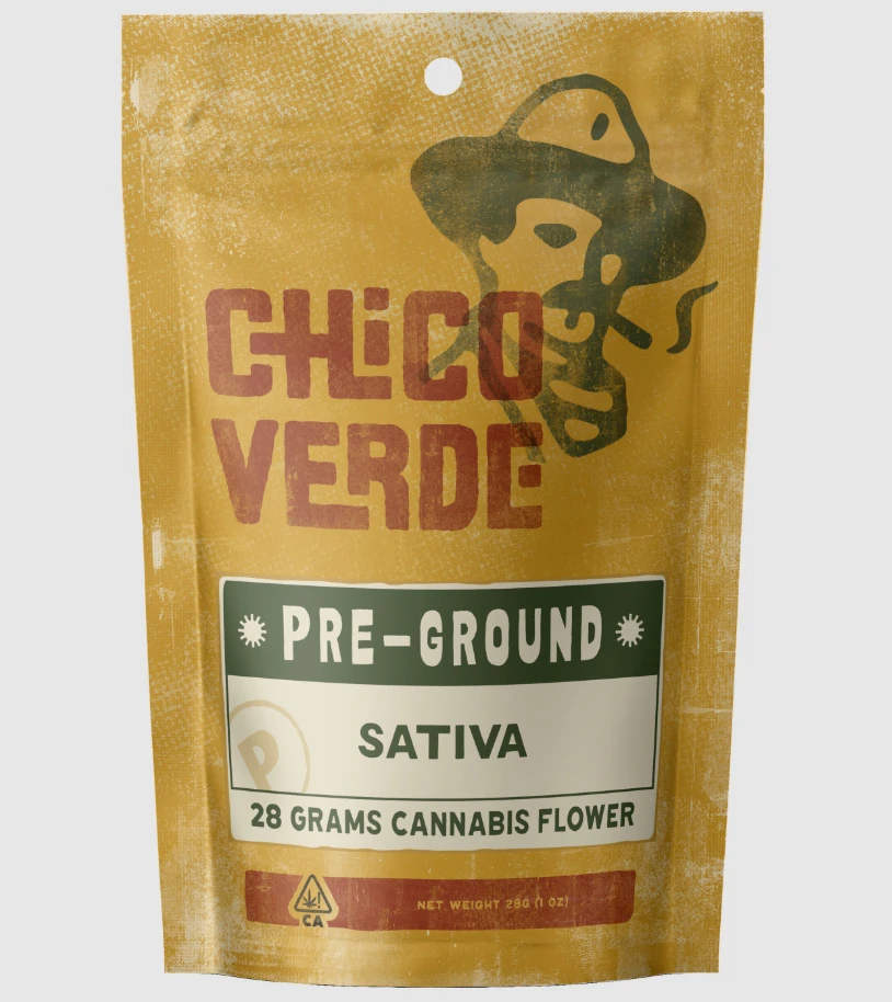 Chico Verde - Chico Verde | Lemon Barz | Flower Bag Pre Ground| 28g - Hybrid, Main Image