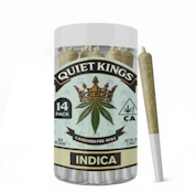 Quiet Kings |Ice Cream Cake | Pre Roll | 14 pk 0.5g PR | Indica