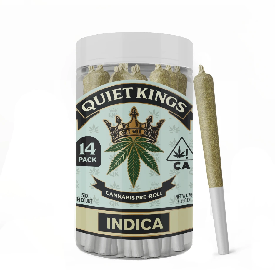 Quiet Kings - Quiet Kings |Ice Cream Cake | Pre Roll | 14 pk 0.5g PR | Indica Main Image