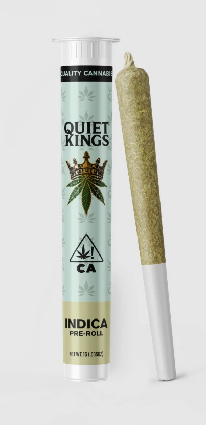 Quiet Kings - Quiet Kings | Grape Cream Cake | Pre Roll |1g PR - Indica Main Image