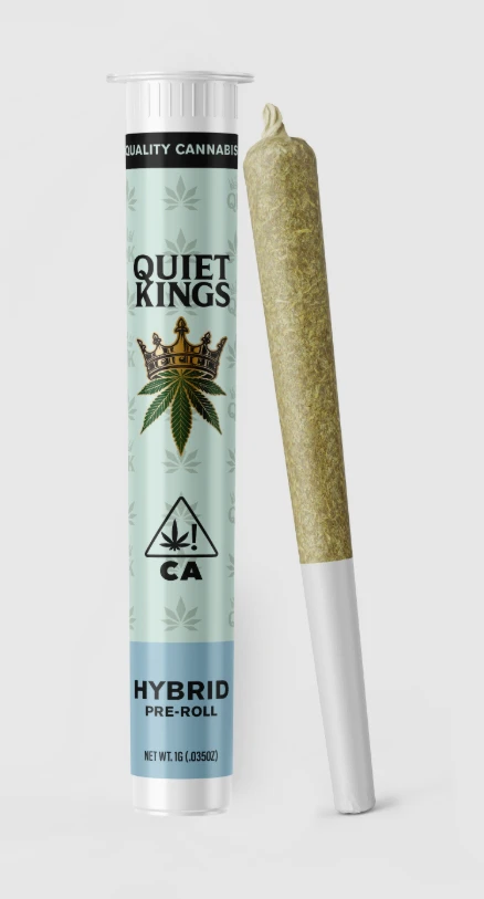 Quiet Kings - Quiet Kings | Pre Roll |Chembo Kush | 1g PR - Hybrid, Main Image