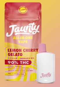 Jaunty - C24 Jaunty Lemon Cherry Gelato AIO Vape 1.5g