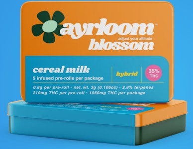 Ayrloom -  B10 Ayrloom Cereal Milk Infused Pre-Roll 5pk .6g