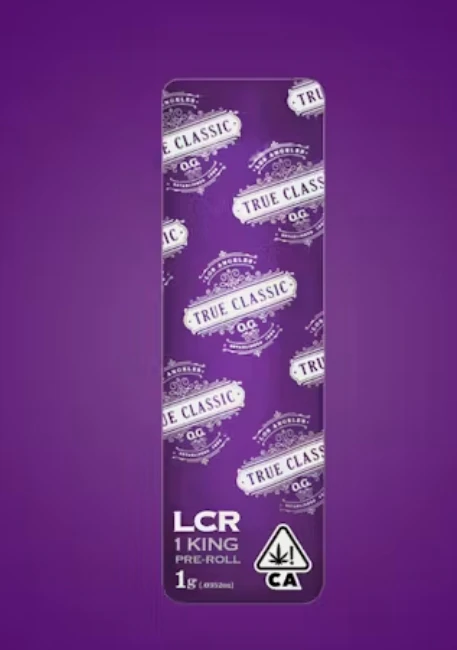 True Classic OG - True Classic | Lemon Cherry Runtz | 1G Pre Roll Single Main Image