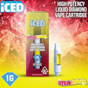 ICED - Cartridge - Strawnana - 1g
