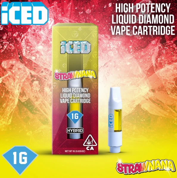 ICED - ICED - Cartridge - Strawnana - 1g Main Image