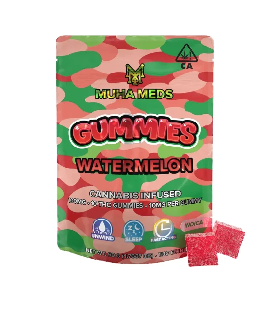 Muha Meds - Muha Med - Edibles - Watermelon - 100mg Main Image