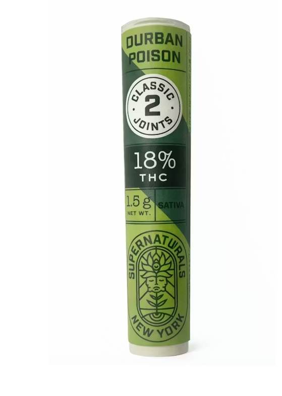 Durban Poison 1.5g 2pk - Preroll