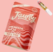 C6 Jaunty Amnesia Haze 510 Cart 1g