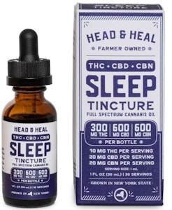 Florist Farms - C31 Florist Farms Head & Heal | Tincture | (THC:CBN:CBD) Sleep – 300mg