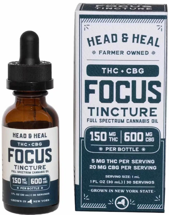 Florist Farms - C33 Florist Farms Head & Heal | Tincture | (THC:CBG) Focus – 150mg Main Image