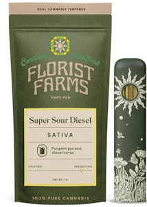 Florist Farms - H17 Florist Farms Super Sour Diesel Vape Pen 1g