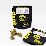 B40 Dank Orange Trainwreck Flower 1g