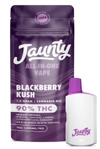 Jaunty - C1 Jaunty Blackberry Kush AIO Vape 1.5g