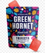 Green Hornet  Gummies | Trifecta | Mixed Fruit | 100MG