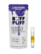 B48 Buff Puff Donny's Dessert Live Rosin 510 Cart .5g
