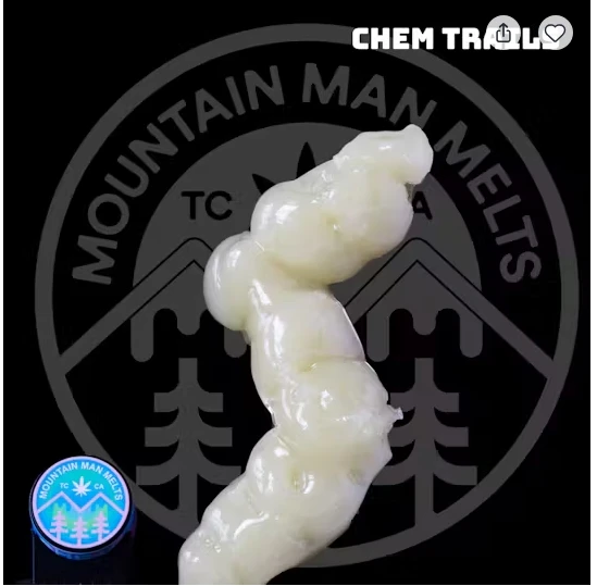 Mountain Man Melts - Mountain Man| Chem Trails | Live Rosin | 1g Main Image